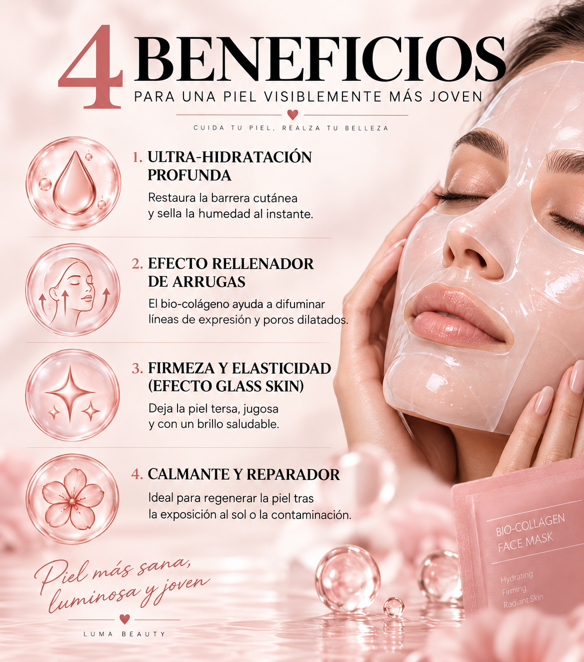 Mascarilla de Bio Colageno